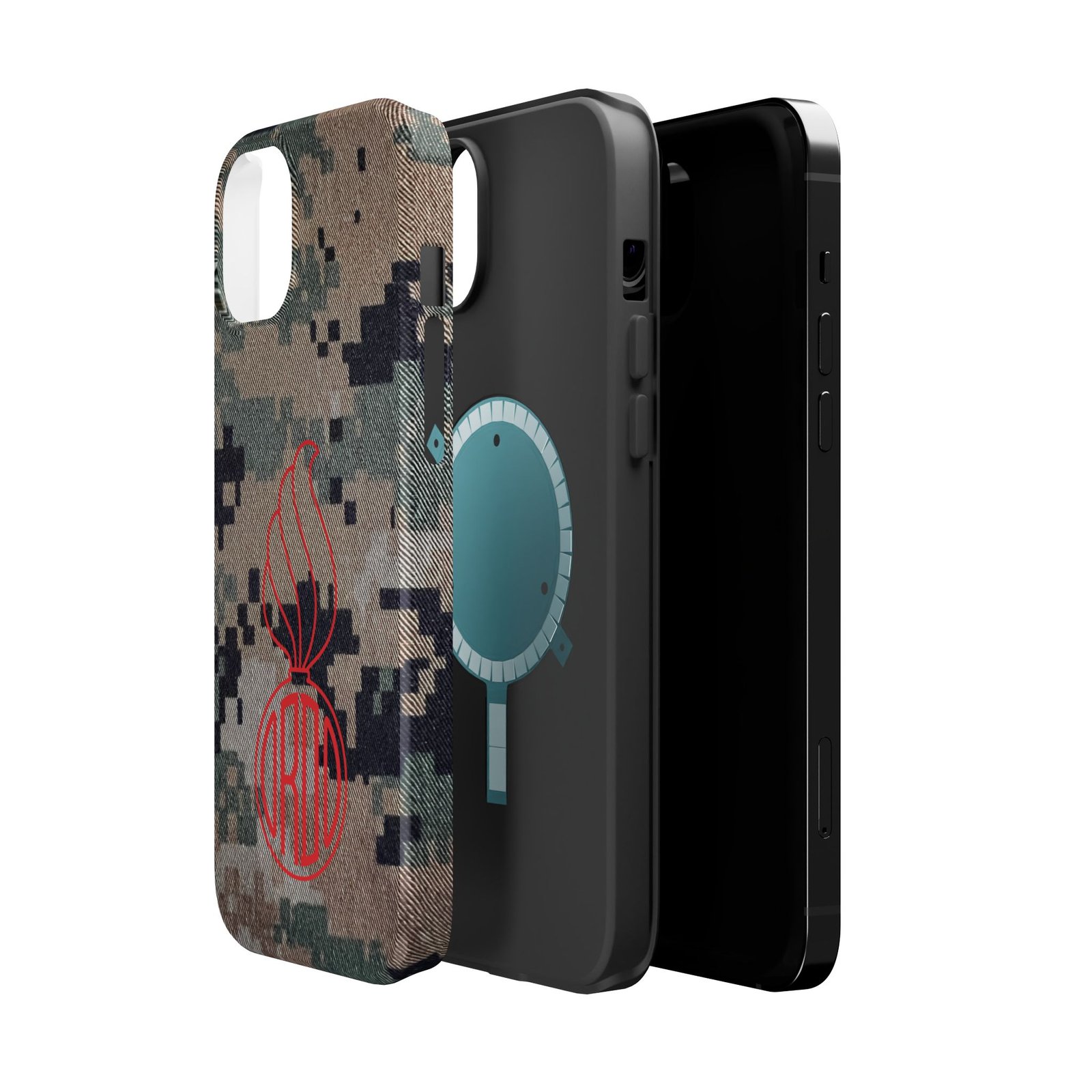 ORDO Officer, Magnetic Tough Case – Digital Camo Edition - Image 10