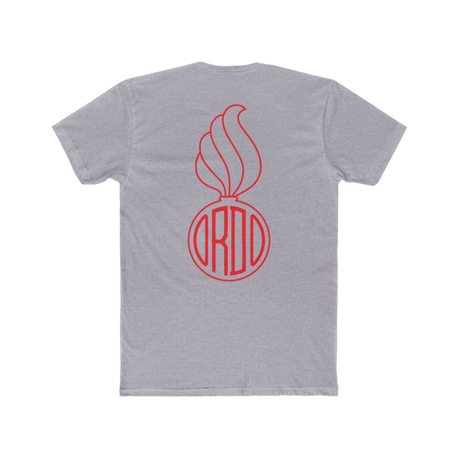 "ORDO" Marine Corps Ground Ordnance Officer T-Shirt, Monogram, Back-Logo - Image 2