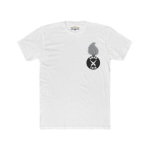 Ammo Tech T-Shirt, Piss Pot B&W Bomb, Front-Logo