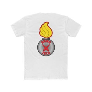 Ammo Tech T-Shirt, Piss Pot 3D Bomb, Back-Logo