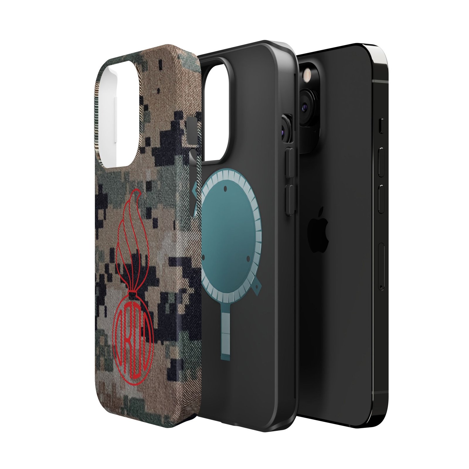 ORDO Officer, Magnetic Tough Case – Digital Camo Edition - Image 26