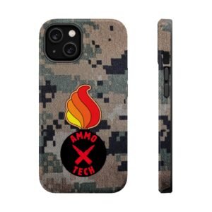 Ammo Tech, Magnetic Tough Case – Digital Camo Edition