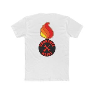 Ground Ordnance Maintenance T-Shirt, Gradient-Fire, Back-Logo