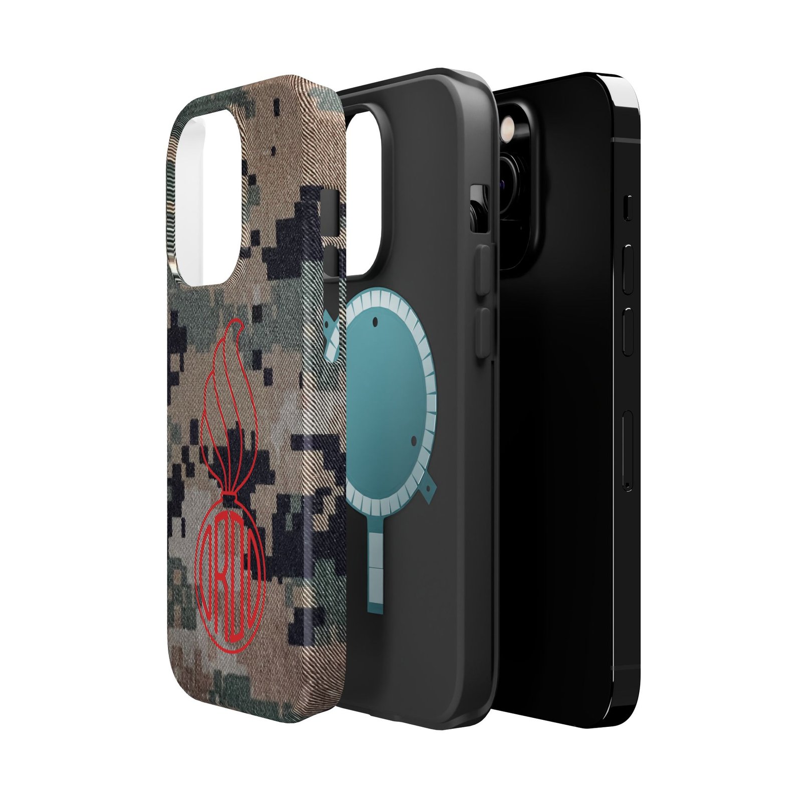 ORDO Officer, Magnetic Tough Case – Digital Camo Edition - Image 6