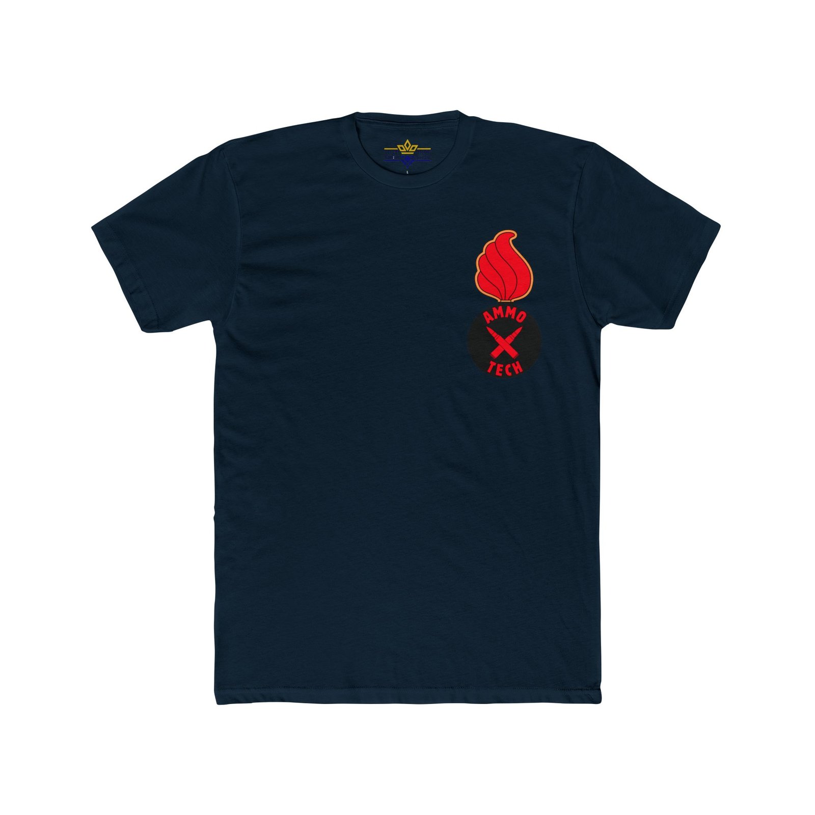 Ammo Tech T-Shirt, Piss Pot Bomb - Red-Flame, Front-Logo - Image 5
