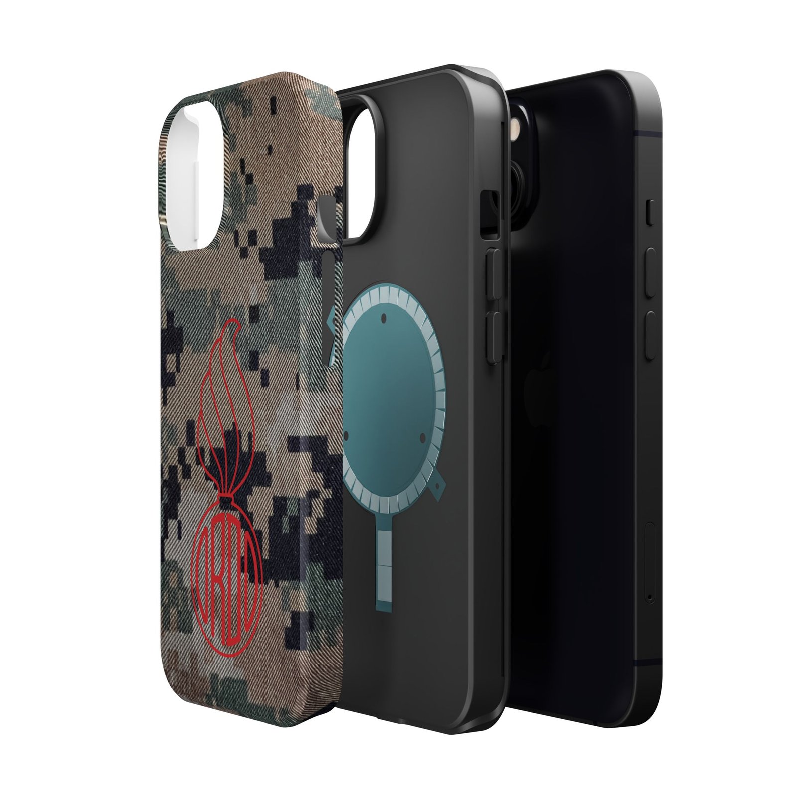 ORDO Officer, Magnetic Tough Case – Digital Camo Edition - Image 18