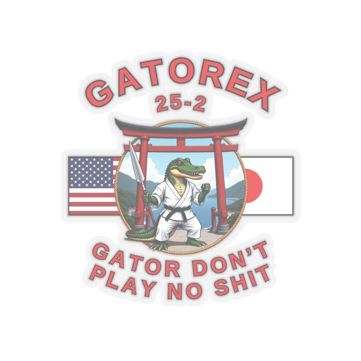 🐊 GATOREX 25-2 Logo Sticker - Image 3