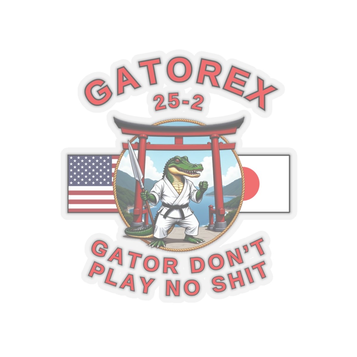 🐊 GATOREX 25-2 Logo Sticker - Image 6