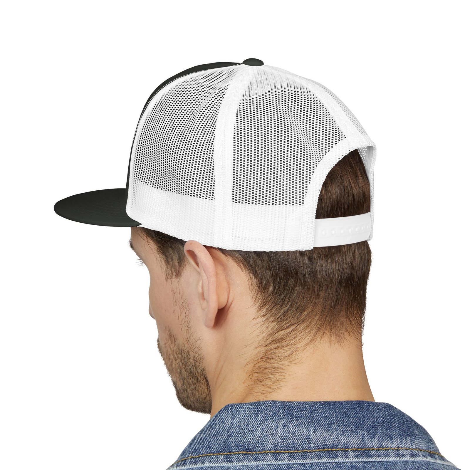 🧠GATOREX 25-2 “WHITE CELL” 5-Panel Trucker Cap - Image 2