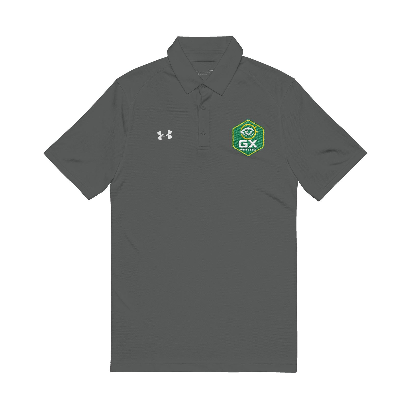 🧠GATOREX 25-2 “WHITE CELL” Under Armour Polo - Image 3