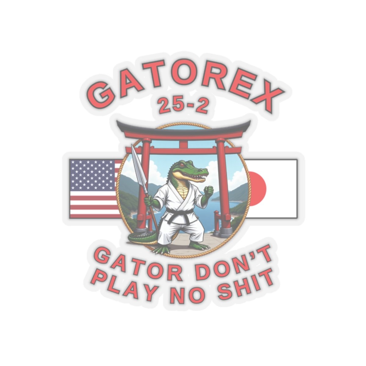 🐊 GATOREX 25-2 Logo Sticker