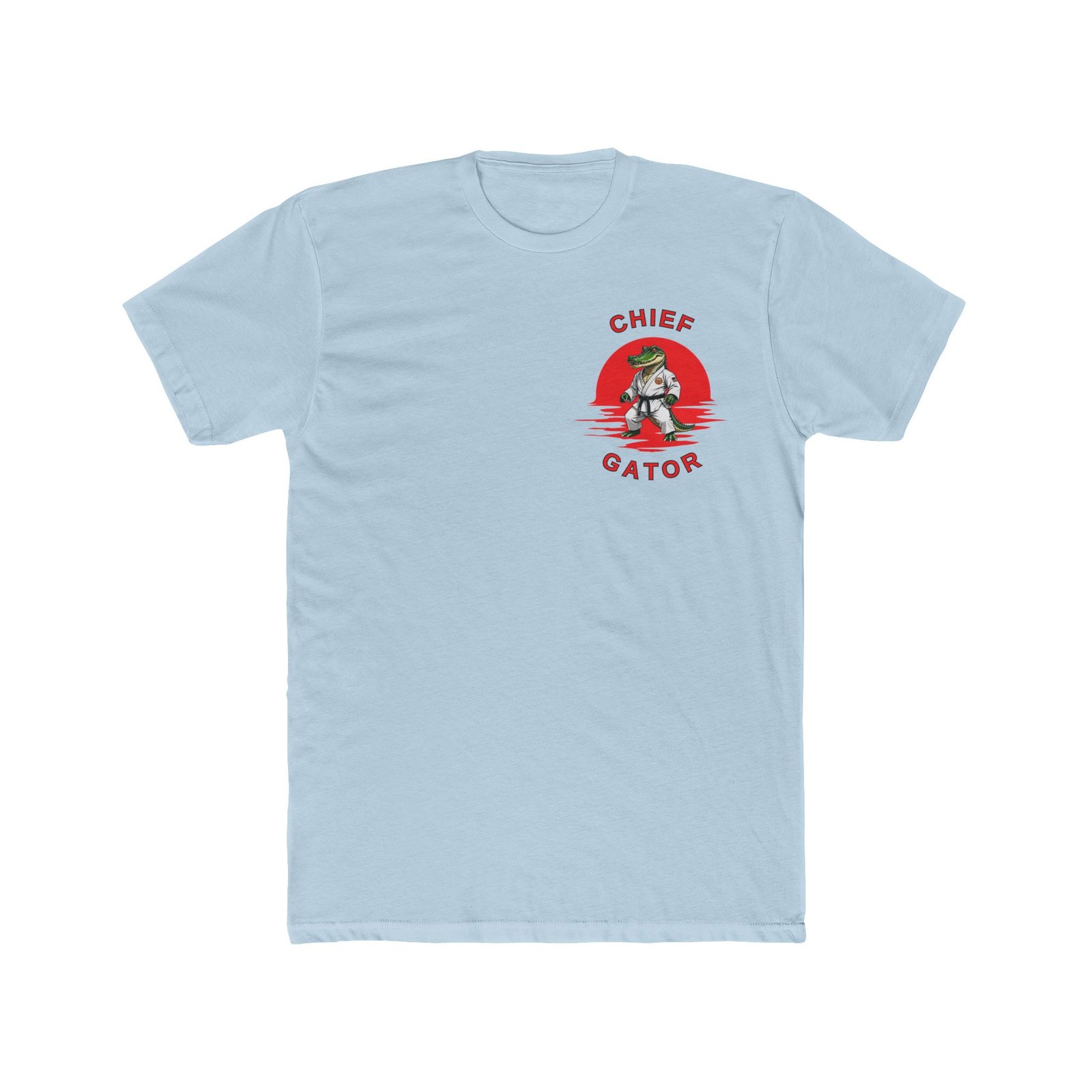 “Chief Gator” GATOREX 25-2 Commemorative T-Shirt, Karate Alligator, Front-and-Back-Logo - Image 9